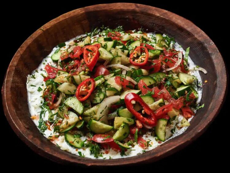 Курутоб с мясом
